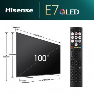 Hisense Smart Τηλεόραση 100" 4K UHD QLED 100E7NQ PRO HDR (2024) Hisense Smart Τηλεόραση 100" 4K UHD QLED 100E7NQ PRO HDR (2024)